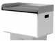 Linea VZ QBY bianco - Barbecue pirolitico a pellet trasportabile