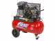 FIAC AB 50/268-2-MC - Compressore aria elettrico monofase a cinghia - Motore 2 HP - 50 lt