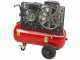 FIAC AB 50/268-2-MC - Compressore aria elettrico monofase a cinghia - Motore 2 HP - 50 lt