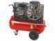 FIAC AB 50/268-2-MC - Compressore aria elettrico monofase a cinghia - Motore 2 HP - 50 lt