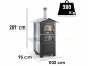 Fontana Gusto - Forno a legna da esterno 57x45 cm