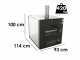 Fontana INC100X65QV - Forno a legna da incasso