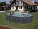 Gre Granada Ovale 610x375x132cm - Piscina fuori terra in acciaio