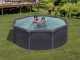 Gre Granada Rotonda &Oslash;350 x 132 cm - Piscina fuori terra in acciaio
