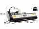 BlackStone RPDH 200 - Trinciaerba per trattore - Serie pesante - Spostamento idraulico