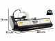 BlackStone RPDH 240 - Trinciaerba per trattore - Serie pesante - Spostamento idraulico