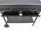 Seven Italy Vulcano Big -  Barbecue in ferro artigianale a carbone - 2x 47,5x37cm