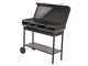 Seven Italy Vulcano Big -  Barbecue in ferro artigianale a carbone - 2x 47,5x37cm