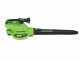 Greenworks GD48BVIIK4 - Soffiatore aspiratore a batteria 48V 4Ah