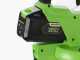 Greenworks GD48BVIIK4 - Soffiatore aspiratore a batteria 48V 4Ah
