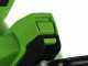 Greenworks GD48BVIIK4 - Soffiatore aspiratore a batteria 48V 4Ah
