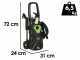 Ribimex RX2 - Idropulitrice ad acqua fredda - 130 bar max - Portata 480 lt/h