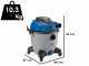 Annovi &amp; Reverberi AR3770 - Bidone aspiratutto - Fusto Plastica 35 lt - 1600W