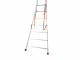 Facal Atlanta ATL350-2, 2x12 gradini, 5.66 m - Scala in alluminio - Altezza stimata operativa 6.40 m
