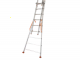 Facal Atlanta ATL200-3, 3x7 gradini, 4.26 m - Scala in alluminio - Altezza stimata operativa 5.11 m