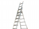 Facal Atlanta ATL230-3, 3x8 gradini, 5.10 m - Scala in alluminio - Altezza stimata operativa 5.90 m