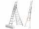 Facal Atlanta ATL230-3, 3x8 gradini, 5.10 m - Scala in alluminio - Altezza stimata operativa 5.90 m
