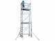 Facal DOGE65 DG6/5CEN - Trabattello in alluminio - Base 170 cm - Tre alzate - Altezza 7,10m