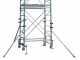 Facal DOGE65 DG6/5CEN - Trabattello in alluminio - Base 170 cm - Tre alzate - Altezza 7,10m