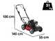 Marina Systems GRINDER 4x4 SH PRO - Tagliaerba a scoppio trazionato - Motore Honda GXV 160