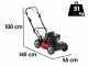 Marina Systems GRINDER 4x4 SH PRO - Tagliaerba a scoppio trazionato - Motore Honda GXV 160