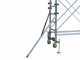 Facal DOGE80 DG8/5CEN - Trabattello in alluminio - Base 220 cm - Altezza 9.64mt
