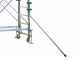 Facal DOGE80 DG8/5CEN - Trabattello in alluminio - Base 220 cm - Altezza 9.64mt