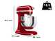 KitchenAid Heavy Duty 5KSM70JPX-EER Rosso - Impastatrice Planetaria