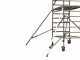 Facal Capo C41-2/C-BLI - Trabattello in alluminio - Base livellante - Altezza 10.71m