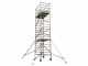 Facal Capo C41-2/C-BLI - Trabattello in alluminio - Base livellante - Altezza 10.71m