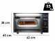 Calory Forni CF62E Mastro - Forno elettrico per pizza a camera alta