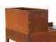 Barbecue a legna e carbone Super Flipper in corten