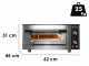 Calory Forni CF62M Pro - Forno meccanico per pizza