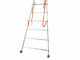 Facal Atlanta ATL200-2, 2x7 gradini, 3.14 m - Scala in alluminio - Altezza stimata operativa 4.04 m