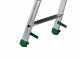 Facal Dupla D-6, 2x7 gradini, 1.54 m - Scala doppia in alluminio - Altezza stimata operativa 2.79 m