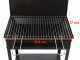 Seven Italy Stromboli Large - Barbecue in ferro artigianale a carbone - 57,5x37cm