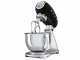 Smeg SMF02BLEU Nero - Impastatrice Planetaria - Vasca in Inox da 4,8 litri