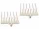 Lisam Oliwatt 3 - Abbacchiatore Elettrico a batteria - Con denti in Nylon - Asta Telescopica