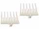 Lisam Oliwatt 3 - Abbacchiatore Elettrico a batteria - Con denti in Nylon - Asta Telescopica