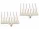 Lisam Oliwatt 3 - Abbacchiatore Elettrico a batteria - Con denti in Nylon - Asta Telescopica