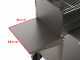 Seven Italy Polifemo Big - Barbecue in ferro artigianale a carbone - 2x 47,5x37cm
