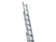 S.T.P. Tria 3TR A10069083255, 3x8 gradini, 5.55 m - Scala a sfilo in alluminio - Altezza stimata operativa 6.55 m