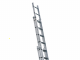 S.T.P. Tria 3TR A10069103315, 3x10 gradini, 7.35 m - Scala a sfilo in alluminio - Altezza stimata operativa 8.35 m