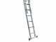 S.T.P. Tria 3TR A10069103315, 3x10 gradini, 7.35 m - Scala a sfilo in alluminio - Altezza stimata operativa 8.35 m