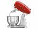 Smeg SMF02RDEU Rosso - Impastatrice Planetaria - Vasca in Inox da 4,8 litri