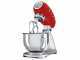 Smeg SMF02RDEU Rosso - Impastatrice Planetaria - Vasca in Inox da 4,8 litri