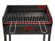 Seven Italy Stella Eco Large - Barbecue in ferro artigianale a carbone - 67,5x37cm