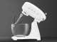 Smeg Full Color Bianco - Impastatrice Planetaria - Vasca in Vetro da 4,8 litri