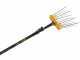 Lisam Swing - Abbacchiatore Elettrico a batteria - Asta Telescopica - Batteria 12V 56Ah