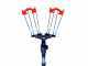 Lisam Thor - Abbacchiatore Elettrico a batteria - Asta Telescopica - Batteria 12V 56Ah